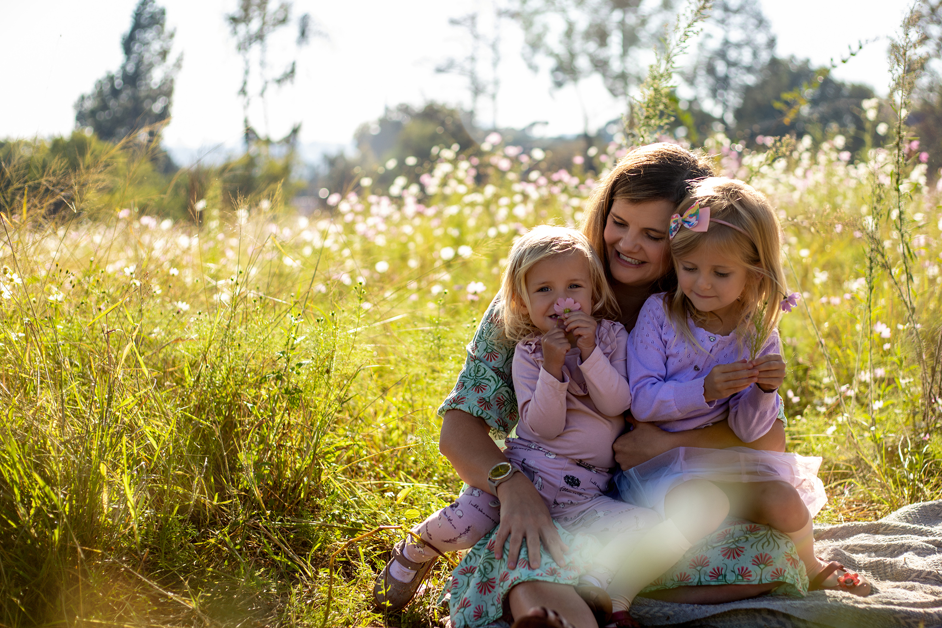 Family Shoot in the Comos in Delta Park 